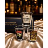 Valore 6'lı Premium Baskılı Shot Bardak Koleksiyonu - 6'Lı Set
