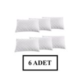 Valoroso Tekstil 6'lı Kapitoneli Fermuarlı Yastık Alezi 50x70 Cm - Yastık Koruyucu Kılıf
