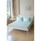 Valoroso Tekstil Lastikli Çarşaf Seti ( Yastık Kılıfı Dahil ) 4 Ebat - 90 X 190 - Mint Yeşili