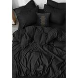 Valoroso Tekstil Ranforce Çift Kişilik Siyah Nevresim Takımı - 220 x 240 cm