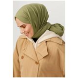 VALORSCARF Tesettür Kadın Çam Kokusu Pamuk Kraş Şal