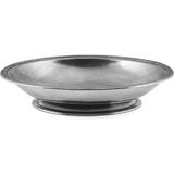 Valpeltro Kalay Ayaklı Oval Servis 35 cm - Gümüş - Standart
