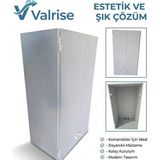 Valrise Kombi Dolabı 110 luk 110X56X36 cm - Beyaz