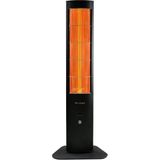 Vals Löwe Th 23 cl Iç ve Dış Mekan Uzaktan Kumandalı Karbon Dikey Isıtıcı 2300 W - Siyah - Standart