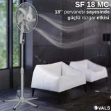 Vals Vals Sf 18 Mc Ayaklı Vantilatör