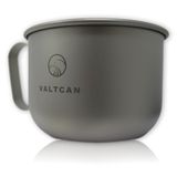 Valtcan Titanyum kahve kupa 16.5oz 500ml kamp fincan tencere ısıtılabilir açık alev sobalar fırınlar elektrikli isıtıcı plakalar