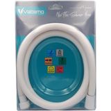 Valtemo Europe 150 Cm Beyaz NeoFlex Pvc Duş Hortumu, Gerçek Pirinç, 5 Katmanlı, Ultra Kaliteli