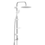 Valtemo Slim White Rain Duş Seti