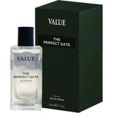Value The Perfect Date Eau De Parfum For Men 50 ml – Aromatik Erkek Parfüm, Günlük Kullanım