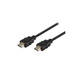 Valueline Ethernet HDMI Connector + Siyah 7.50 m Yüksek Hızlı HDMI Kablo