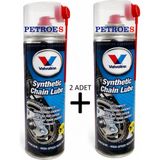 Valvoline Motosiklet Zincir Yağı 500 ml (2 Adet) Made In America - Şeffaf