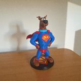 Valyria Store Scooby Doo Süper Kahraman Figürü 24 cm | 3D Baskı El Boyaması Dekoratif Koleksiyon Biblo - Kırmızı