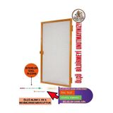 Van Aks Meşe Yapı MENTEŞELİ PENCERE SİNEKLİĞİ, ALTIN MEŞE ( 120 - 150 X 10 - 50 ) SİPARİŞ ÖNCESİ ÖLÇÜ BİLDİRİNİZ