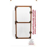 Van Aks Meşe Yapı MENTEŞELİ SİNEKLİK, ALTIN MEŞE RENK, PENCERE- KAPI SİNEKLİĞİ ( 210 - 230 X 30 - 80 ) ÖLÇÜ ARALIĞI