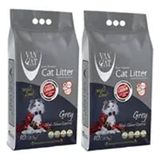 Van Cat 10 lt x 2 Adet Active Carbon Kedi Kumu