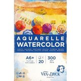 Van Dyck 11x17 cm Suluboya Defteri 300 gr 20 Yaprak Renkli Çizim ve Boyama İçin İdeal
