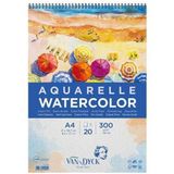 Van Dyck A4 300 gr 20 Yp Aquarelle Watercolor Suluboya Resim Defteri