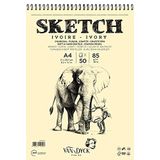 VAN DYCK SKECTH ÇİZİM BLOK A4 85gr ÜSTTEN SPİRALLİ DEFTER