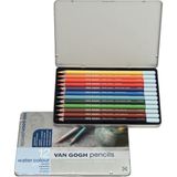 Van Gogh 12 Renk Kuru-Sulu Boya Kalem Seti Metal Kutu ile Sanatınızı Yaratın