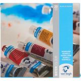 Van Gogh 20 Renk Tüp Sulu Boya Seti 10 ml Renkli Tüpler ile Sanatçılar İçin Uygun - Karışık Çok Renkli