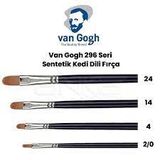 Van Gogh 296 Serisi No 4 Sentetik Kedi Dili Fırçası