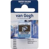 Van Gogh 416 Sepia Renk Sulu Boya Öğrenci ve Sanatçı Düzeyinde Yüksek Kalite