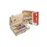 Van Gogh Akrilik Boya Basıc Box 10 Renk 40 Ml. Tüp ( Ahşap Kutu)