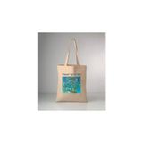 Van Gogh Badem Çiçekleri Baskılı Ham Bez Çanta 35X40 cm - 35 x 40 cm - Ekru