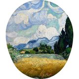 Van Gogh Buğday Tarlası Bilek Destekli Mouse Pad