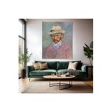 Van Gogh Kanvas Tablo Dijital Baskı Kanvas Duvar Tablosu Self Portrait Empresyonizm Tablo