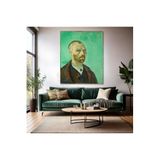 Van Gogh Kanvas Tablo Portre Dijital Baskı Kanvas Duvar Tablosu Empresyonizm Tablo