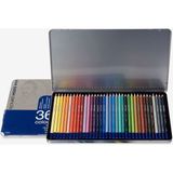 Van Gogh : Kuru Boya Kalem Seti : 36 Renk (Metal Kutu)