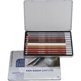 Van Gogh Sketch 12`Li Set Renkli Eskiz