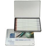 Van Gogh Sketch Eskiz Kalem 12 Farklı Derece Seti