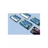 Van Gogh Temalı 4'Lü Kart Kaplama Sticker Seti İle Sanatınızı Taşıyın