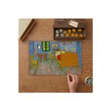 Van Gogh - Yatak Odası Eseri Tasarımı 240 Parça Ahşap Puzzle Ahşap Kutuda MP03880