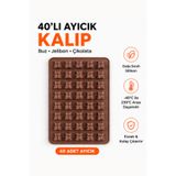VAN VLECK 40’lı Ayıcık Silikon Kalıp – Buz, Jelibon, Çikolata ve Şekerleme Yapım Kalıbı