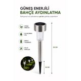 VAN VLECK Güneş Enerjili Bahçe Aydınlatma – Toprağa Batırılan Solar LED Bahçe Lambası Dış Mekan