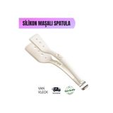 VAN VLECK Silikon Maşalı Spatula – Isıya Dayanıklı, Kaymaz Saplı, Çok Amaçlı Mutfak Maşası Spatula