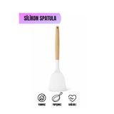 VAN VLECK Silikon Spatula – Isıya Dayanıklı Yapışmaz Mutfak Spatulası, Tencere ve Tava Dostu