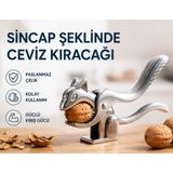 Van Vleck Sincap Şekilli Ceviz Kıracağı – Dekoratif Ergonomik Ceviz Kırma Aparatı Mutfak Gereci - 1 Adet