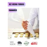 VAN VLECK Yıkanabilir Bez Krema Sıkma Torbası – Kumaş, Dayanıklı, Tekrar Kullanılabilir Pasta Torbası