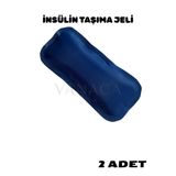 Vanaca Grup 2 Adet Kendinden Kumaşlı İlaç Taşıma Jeli, Ilaç Saklama İçin Soğuk Koruma 14cmx6.5cm