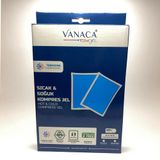 Vanaca Grup Soğuk Kompres Jel, Sıcak Kompres Jel, Isıtıcı ve Soğutucu Kompres Jel, Termojel, Buz Paketi (26cmx35cm)