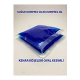 Vanaca Grup Soğuk Kompres Jel, Sıcak Kompres Jel, Termojel, Tekrar Kullanılır, Buz Paketi 13cmx26cm (5 ADET)