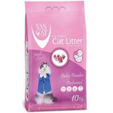 Vancat Baby Powder Pudra Kokulu Kalın 10 kg Kedi Kumu
