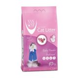 Vancat Bebek Pudralı Kalın Taneli 4x10 kg Kedi Kumu