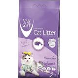 Vancat Lavanta Kokulu Bentonit İnce Taneli 5 kg Kedi Kumu