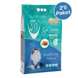 Vancat Marsilya Sabunu Kokulu İnce Taneli Topaklanan 2x10 lt Kedi Kumu