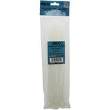 Vanch 100PCS BEYAZ 3.6X300MM PLASTİK CIRT KELEPÇE (5264) - Gri